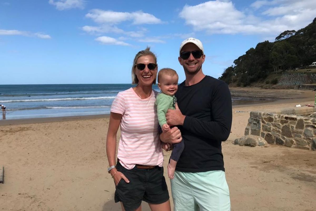 Mark and Georgie Leslie’s shared experience of parental leave